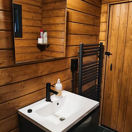 Charmant, Gezellig En Knus 5p Op Veluwe Naast Sauna Drome אתר קמפינג פוטן