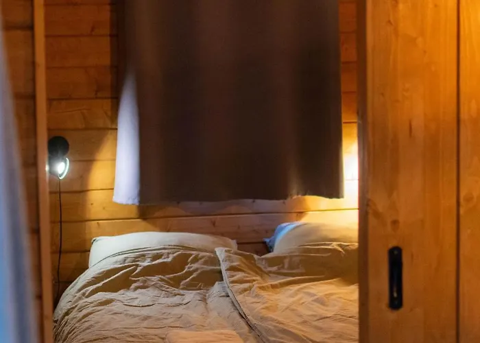 Charmant, Gezellig En Knus 5p Op Veluwe Naast Sauna Drome אתר קמפינג *